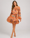 Valloria Tropical Swirl Day Dress